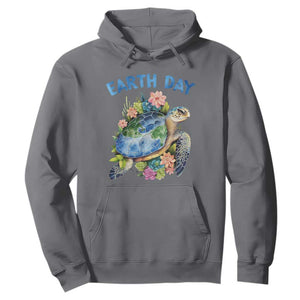 Earth Day Hoodie Sea Turtle Save Our Ocean TS09 Charcoal Printyourwear