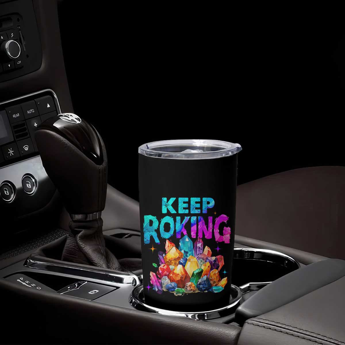 Rock Collector Tumbler Cup Keep Rocking Geologist TS09 Print Your Wear