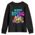 Rock Collector Youth Sweatshirt Keep Rocking Geologist TS09 Black Print Your Wear