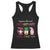 Happy Valentines St Patrick Easter Day Gnomies Racerback Tank Top TS09 Black Print Your Wear