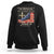 Easter Day Sweatshirt Normal Isn't Coming Back Jesus Is U.S. Christian Flag TS09 Black Printyourwear