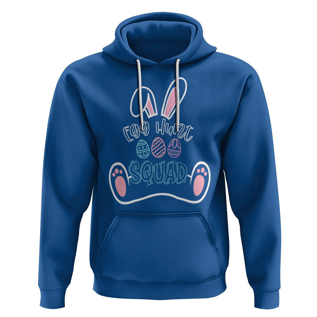 Easter Day Hoodie Egg Hunt Squad Funny Hunting Season TS09 Royal Blue Printyourwear
