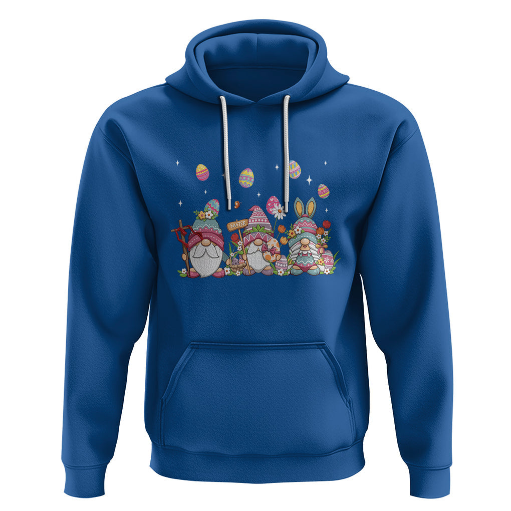 Easter Day Cute Gnomies Egg Hunting Hoodie TS09 Royal Blue Printyourwear