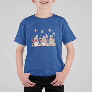 Easter Day Cute Gnomies Egg Hunting T Shirt For Kid TS09 Royal Blue Printyourwear