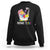 Funny Easter Day Sweatshirt Prepare To Dye Sunday Egg Hunting TS09 Black Printyourwear