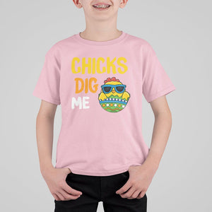 Easter Day T Shirt For Kid Chicks Dig Me Funny Baby Chicken TS09 Light Pink Printyourwear