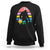 Easter Day Funny Bigfoot Bunny Egg Basket Sweatshirt TS09 Black Printyourwear