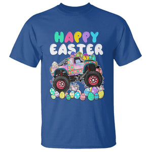 Easter Day Monster Truck Hunting Egg Boys Toddler T Shirt TS09 Royal Blue Printyourwear