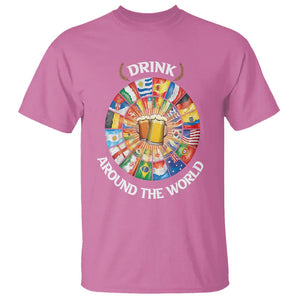 Travel For Beer Lover T Shirt Drinking Around The World Traveling TS09 Azalea Printyourwear