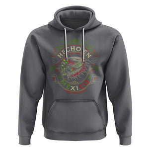 Hecho En Mexico Hoodie Aztec Skull Made In Mexico Mexican TS09 Charcoal Printyourwear