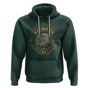 Hecho En Mexico Hoodie Aztec Skull Made In Mexico Mexican TS09 Dark Forest Green Printyourwear
