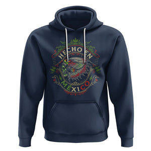Hecho En Mexico Hoodie Aztec Skull Made In Mexico Mexican TS09 Navy Printyourwear