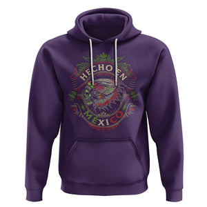 Hecho En Mexico Hoodie Aztec Skull Made In Mexico Mexican TS09 Purple Printyourwear