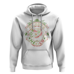 Hecho En Mexico Hoodie Aztec Skull Made In Mexico Mexican TS09 White Printyourwear