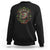 Hecho En Mexico Sweatshirt Aztec Skull Made In Mexico Mexican TS09 Black Printyourwear