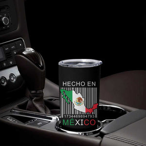 Mexican Pride Tumbler Cup Hecho En Mexico Flag Barcode TS09 Print Your Wear