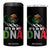 Mexican Pride 4 in 1 Can Cooler Tumbler It's In My DNA Mexico Flag Proud Hispanic TS09 One Size: 16 oz Black Print Your Wear