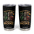 Mexico Pride Tumbler Cup Half Mexican Is Better Than None TS09 Black Print Your Wear