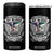 Mexican By Blood American By Birth Patriot By Choice 4 in 1 Can Cooler Tumbler TS09 One Size: 16 oz Black Print Your Wear