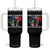 Made In America with Mexican Parts Tumbler With Handle TS09 One Size: 40 oz Black Print Your Wear