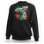 Mexican Soccer Fan Sweatshirt Vamos Mexico Flag Tiger TS09 Black Printyourwear