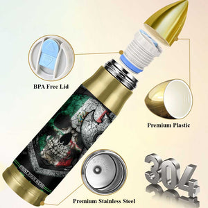 Mexican Dad Bullet Tumbler El Papa Mas Chingon Mexico Father's Day TS09 Print Your Wear