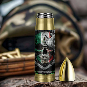 Mexican Dad Bullet Tumbler El Papa Mas Chingon Mexico Father's Day TS09 Print Your Wear
