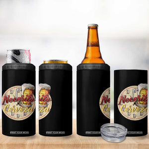 Mexican Drinking 4 in 1 Can Cooler Tumbler Necesito Cerveza Mexico Beer Lover TS09 Print Your Wear