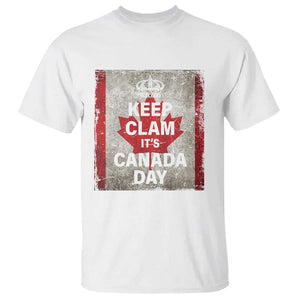 Keep Calm It's Canada Day T Shirt TS09 White Print Your Wear