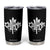 Canada Est. 1867 Maple Leaf Tumbler Cup TS09 Black Print Your Wear