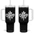 Canada Est. 1867 Maple Leaf Tumbler With Handle TS09 One Size: 40 oz Black Print Your Wear
