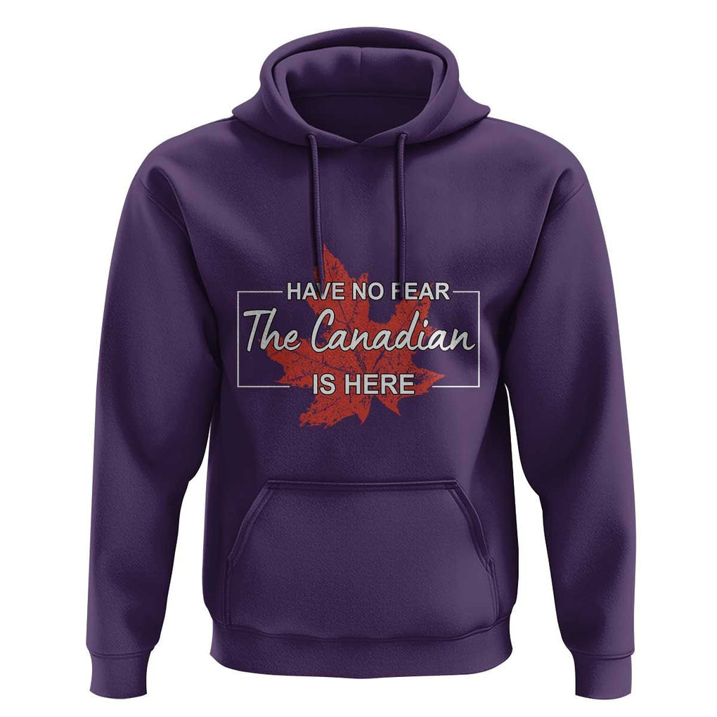 Have No Fear The Canadian Is Here Hoodie TS09 Purple Print Your Wear