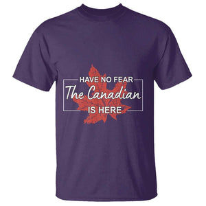 Have No Fear The Canadian Is Here T Shirt TS09 Purple Print Your Wear