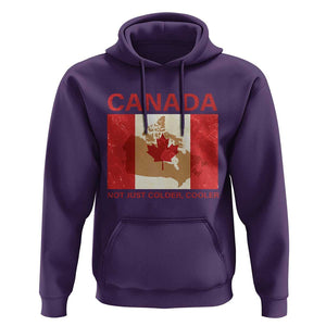 Canadian Hoodie Canada Not just Colder Cooler TS09 Purple Print Your Wear