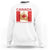 Canadian Sweatshirt Canada Not just Colder Cooler TS09 White Print Your Wear