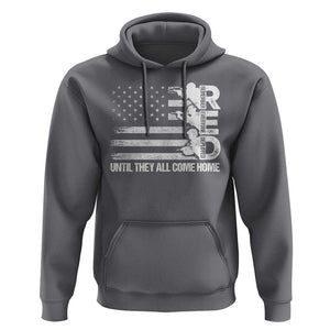 Red Friday Hoodie Until They Come Home Remember Everyone Deployed TS09 Charcoal Print Your Wear