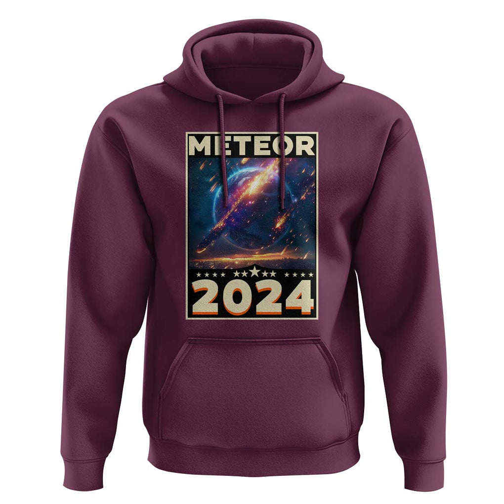 Perseid Meteor Shower 2024 Astronomy Hoodie TS09 Maroon Print Your Wear