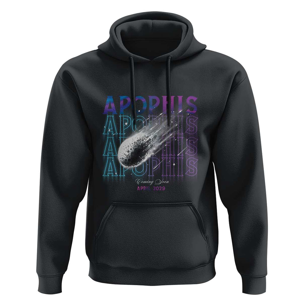Astronomy Apophis Coming Soon April 2029 Hoodie TS09 Black Print Your Wear