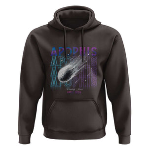 Astronomy Apophis Coming Soon April 2029 Hoodie TS09 Dark Chocolate Print Your Wear