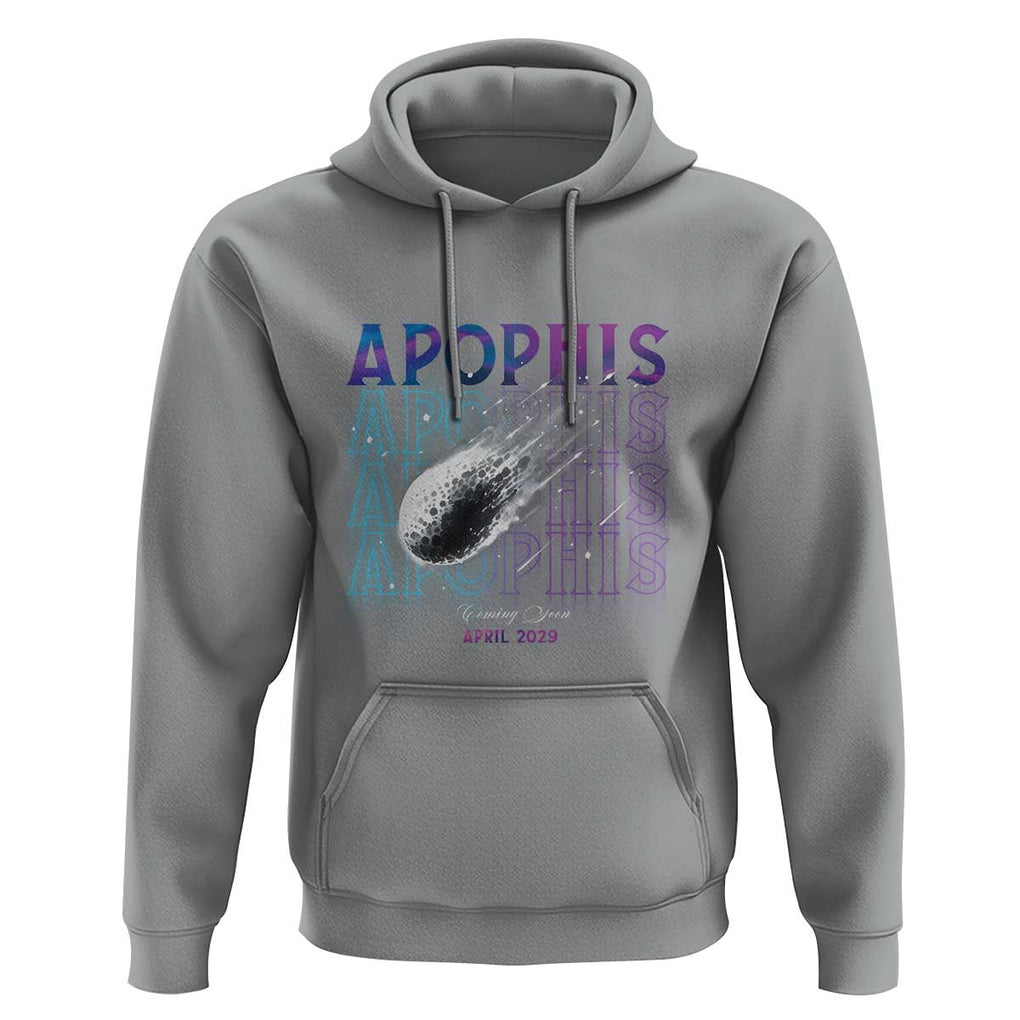 Astronomy Apophis Coming Soon April 2029 Hoodie TS09 Sport Gray Print Your Wear