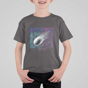 Astronomy Apophis Coming Soon April 2029 T Shirt For Kid TS09 Dark Chocolate Print Your Wear