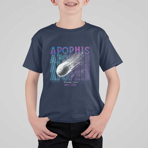 Astronomy Apophis Coming Soon April 2029 T Shirt For Kid TS09 Navy Print Your Wear