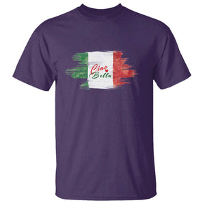 Italy Italian Ciao Bella T Shirt TS09 Purple Print Your Wear
