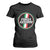 Italian Sport Support T Shirt For Women Let's Go Italy Forza Azzurri TS09 Black Print Your Wear