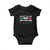 Funny Italian Baby Onesie I'm Not Yelling I'm Italian TS09 Black Print Your Wear