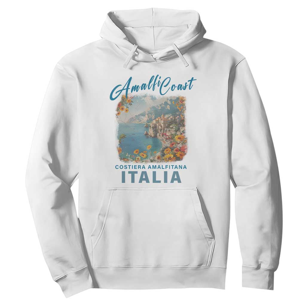 Italy Trip Hoodie Amalfi Coast Beautiful Beach TS09 White Print Your Wear