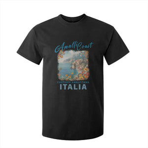 Italy Trip T Shirt For Kid Amalfi Coast Beautiful Beach TS09 Black Print Your Wear