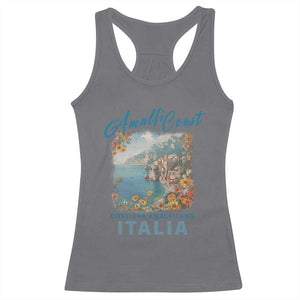 Italy Trip Racerback Tank Top Amalfi Coast Beautiful Beach TS09 Charcoal Print Your Wear