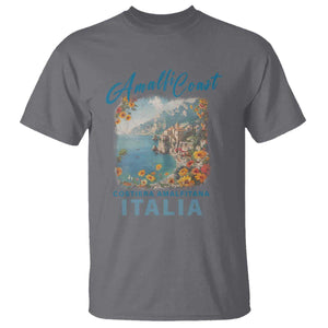 Italy Trip T Shirt Amalfi Coast Beautiful Beach TS09 Charcoal Print Your Wear