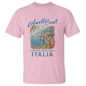 Italy Trip T Shirt Amalfi Coast Beautiful Beach TS09 Light Pink Print Your Wear